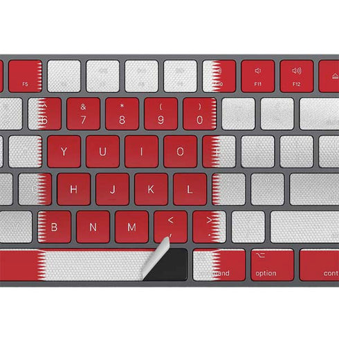 Croatia Soccer Flag Magic Keyboard with Numeric Keypad Skin